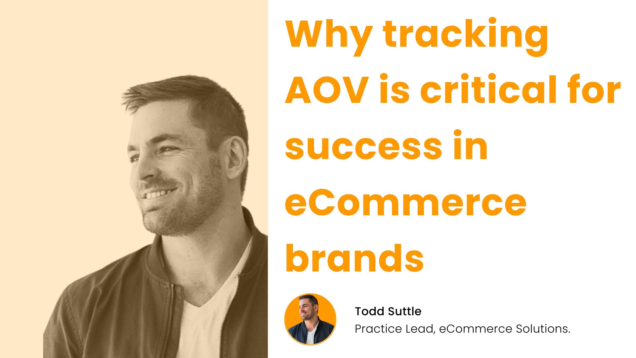 Why tracking AOV is critical to success