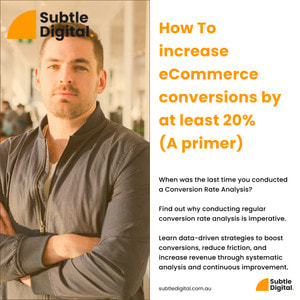 How to increase eComm conversions by 20%