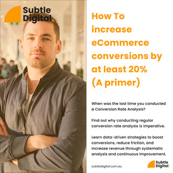 How to increase eComm conversions by 20%