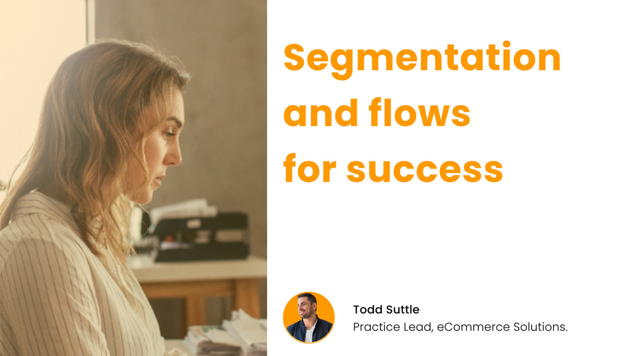 A woman learning how to segment campaigns at Subtle Digital